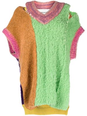 Andersson Bell Zoey colourblock knit vest - Multicolour