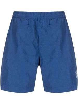 C.P. Company logo-patch swimming shorts - Blue