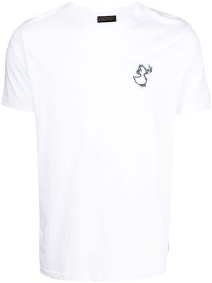 Save The Duck logo-print T-shirt - White