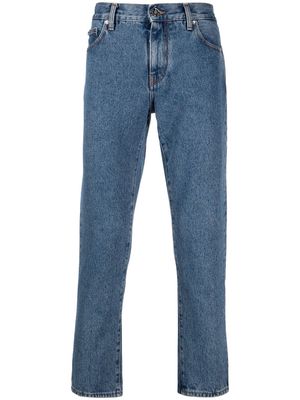 Off-White low-rise slim fit jeans - Blue