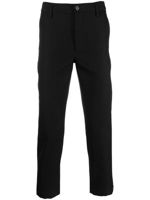 There Was One cropped-leg chinos - Black