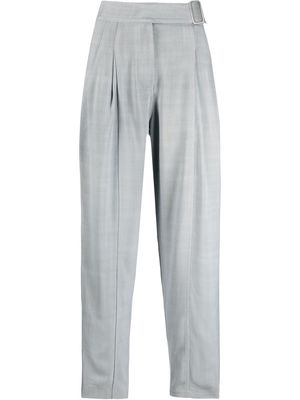 IRO belted tapered trousers - Grey