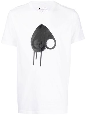 Moose Knuckles Augustine logo-print T-shirt - White
