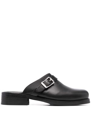 Our Legacy buckle detail slip-on shoes - Black