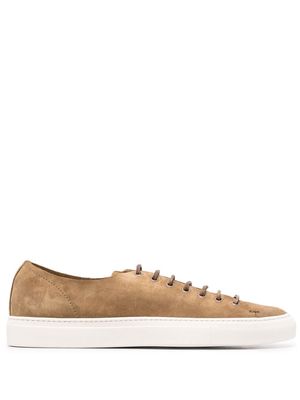 Buttero suede lace-up trainers - Neutrals
