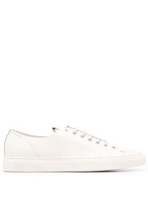 Buttero lace-up leather trainers - White