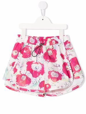 Andorine floral-print shorts - Pink