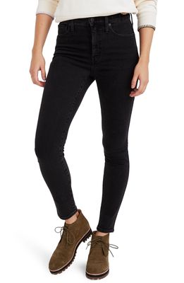 Madewell 10-Inch High Waist Ankle Skinny Jeans in Starkey