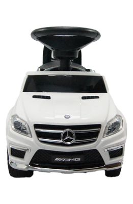 Best Ride on Cars Best Ride-On Cars Mercedes 4-in-1 Push Car in White