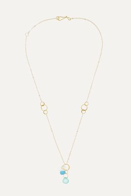 Melissa Joy Manning - 14-karat Gold Multi-stone Necklace - one size