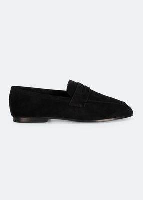 Essenziale Classic Suede Penny Loafers
