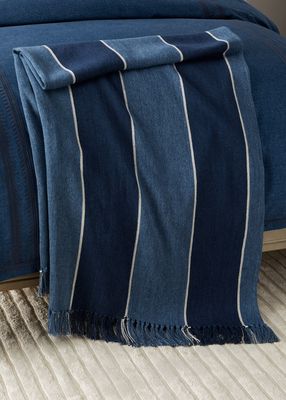Collin Stripe 54" x 72" Throw Blanket