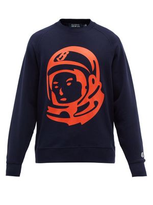 Billionaire Boys Club - Astro-logo Cotton-jersey Sweatshirt - Mens - Navy