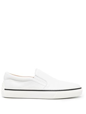 Tod's slip-on low-top sneakers - White