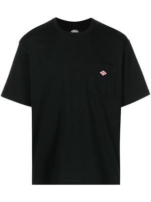 Danton logo-patch T-shirt - Black