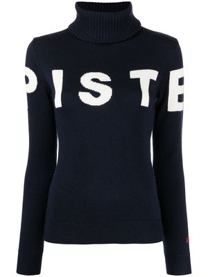 Perfect Moment Piste roll-neck jumper - Blue