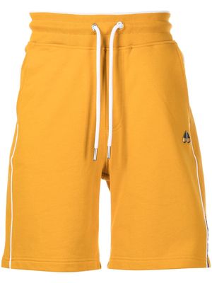 Moose Knuckles Stuart track shorts - Yellow