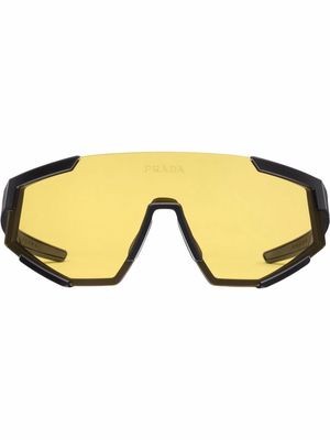 Prada Eyewear Linea Rossa Impavid sunglasses - Yellow