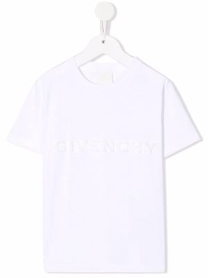 Givenchy Kids 4G motif cotton T-shirt - White
