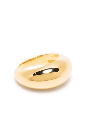 Daphine Oli bulge-curved ring - Gold