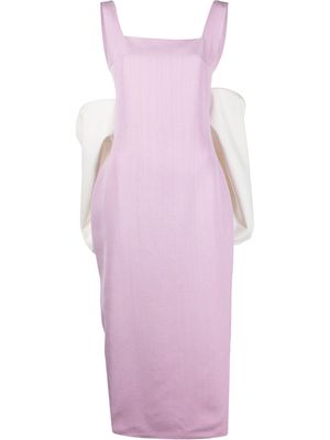 CONCEPTO oversized-bow detail dress - Pink
