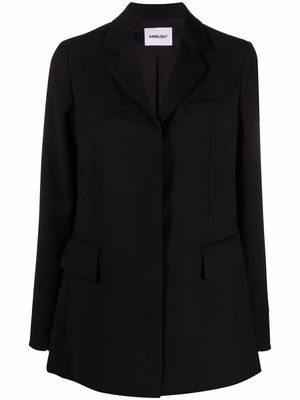 AMBUSH tailored button-front blazer - Black