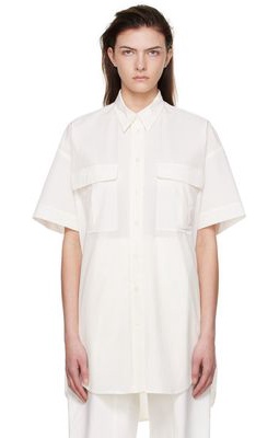 GIA STUDIOS White Nylon Shirt