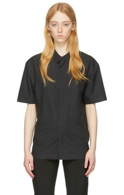 Hyein Seo Black Polyester Shirt