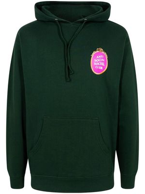 Anti Social Social Club Grandmas House cotton hoodie - Green