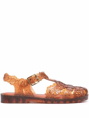 Viktor & Rolf x Melissa Possession Lace jelly sandals - Brown