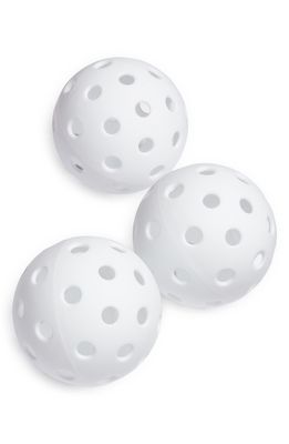 RECESS PICKLEBALL 3-Pack White Pickleballs
