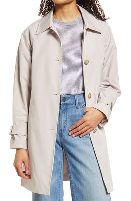 Via Spiga Trench Raincoat in Ecru