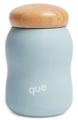 QUE 12-Ounce Insulated Bottle in Blue Dusk