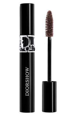 The Diorshow 24H Buildable Volume Mascara in 798 Maroon /Brown