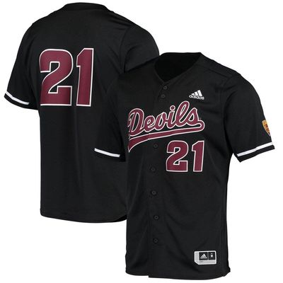 Men's adidas Black Arizona State Sun Devils Replica Baseball Jersey