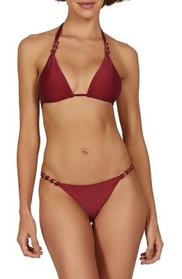 ViX Swimwear Paula Bikini Bottoms in Red
