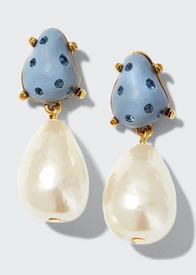Candy Pearly-Drop Earrings