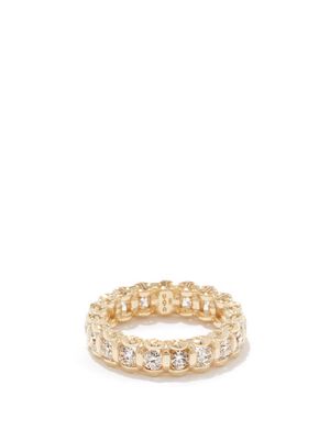 Hoorsenbuhs - Infinite Ii Diamond & 18kt Gold Ring - Womens - Yellow Gold