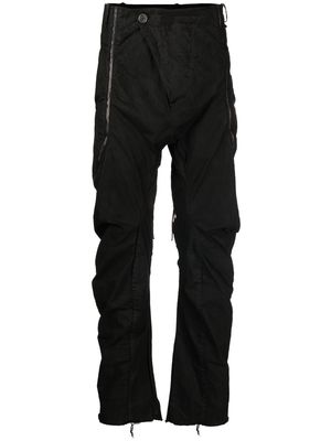 Masnada side-zip skinny trousers - Black
