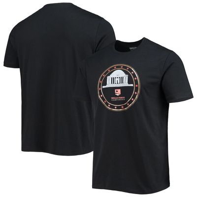 Men's Levelwear Black Wells Fargo Championship Capital Circle T-Shirt