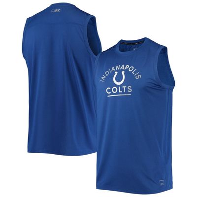 Men's MSX by Michael Strahan Royal Indianapolis Colts Rebound Tank Top