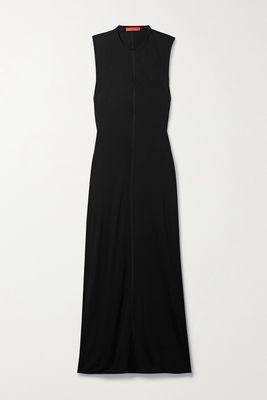 Commission - Relay Jersey Maxi Dress - Black