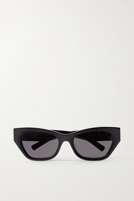 Givenchy - Cat-eye Acetate Sunglasses - Black