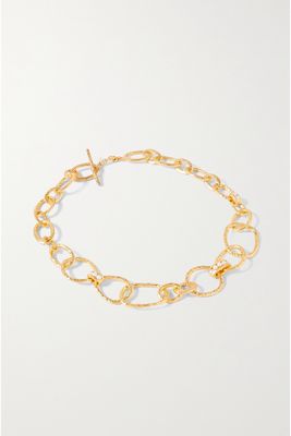 Pacharee - Gold-plated Pearl Necklace - one size