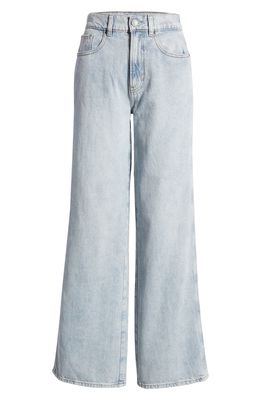 PacSun High Waist Baggy Jeans in Medium Indigo