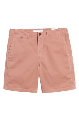 Billy Reid Men's Cotton Blend Chino Shorts in Mauve