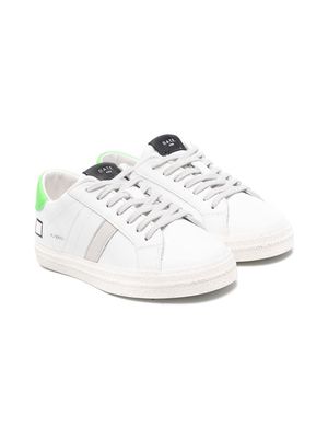 D.A.T.E. colourblock low-top sneakers - White