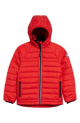 Canada Goose Sherwood Hooded Packable Jacket in Red - Rouge