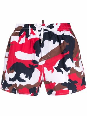 Dsquared2 camouflage-print swim shorts