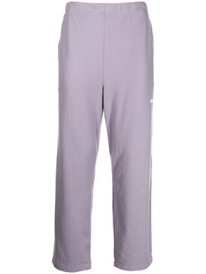 Off Duty straight leg trousers - Purple
